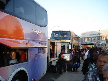 Bus nach Kapstadt