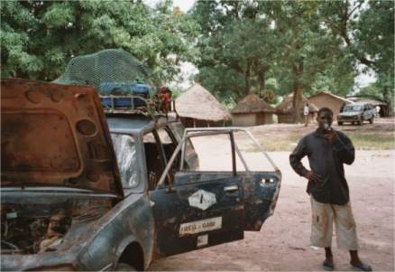 Buschtaxi in Guinea-Bissau