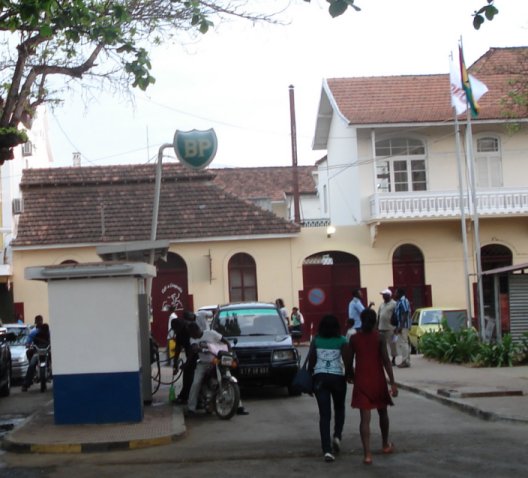 Tankstelle in São Tomé