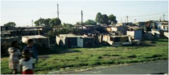 Township bei Kapstadt