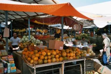 Markt in Ohrid