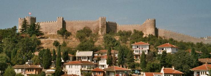 Stadtmauer von Ohrid
