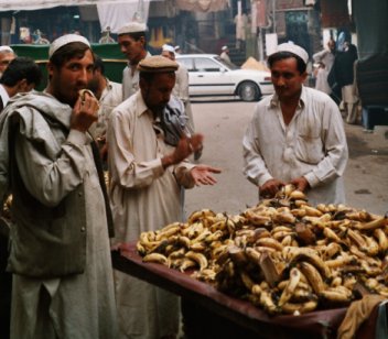Bananenverkäufer, Peshawar